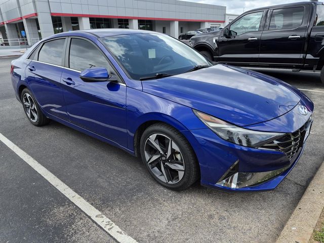 Intense Blue 2021 Hyundai Elantra SEL FWD Sedan Front-Wheel Drive Continuously Variable Transmission