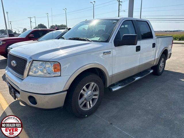 White Sand Tri-Coat Metallic 2007 Ford F-150 Pickup Truck Rear-Wheel Drive 4-Speed Automatic Overdrive