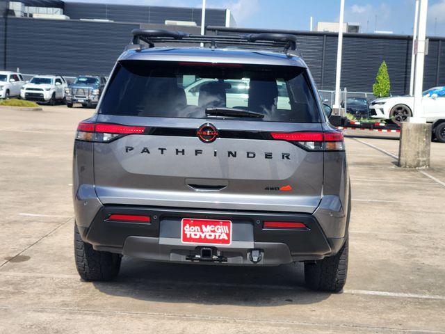 2026 Nissan Pathfinder Rock Creek Gray at Central Houston Nissan