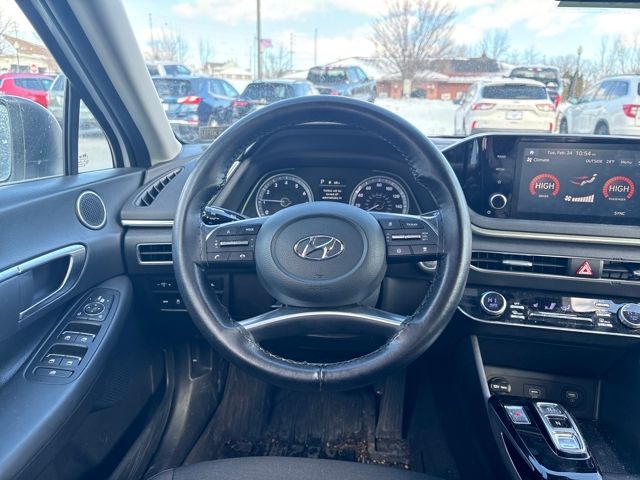 used 2021 Hyundai Sonata car, priced at $18,627