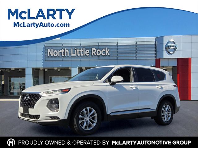 Quartz White 2019 Hyundai Santa Fe SUV / Crossover Front-Wheel Drive 8-Speed Automatic