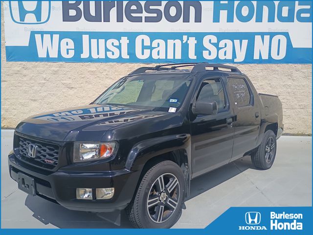 Crystal Black Pearl 2012 Honda Ridgeline Sport Pickup Truck Four-Wheel Drive 5-Speed Automatic