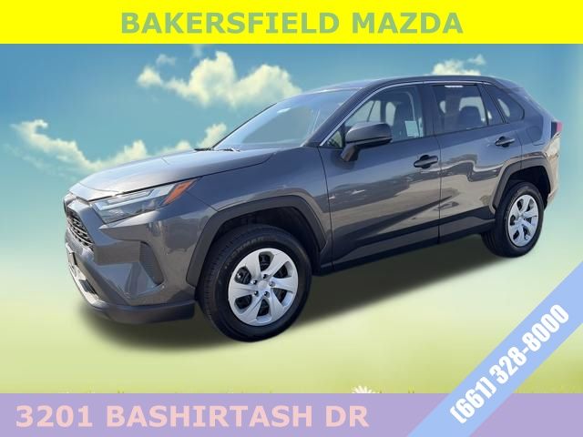 Gray 2024 Toyota RAV4 LE AWD SUV / Crossover All-Wheel Drive 8-Speed Automatic