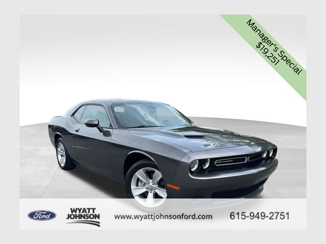 Gray (Granite Crystal Metallic Clearcoat) 2023 Dodge Challenger SXT RWD Coupe Rear-Wheel Drive 8-Speed Automatic