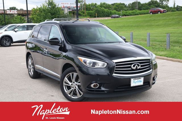Black Obsidian 2014 INFINITI QX60 SUV / Crossover All-Wheel Drive Continuously Variable Transmission