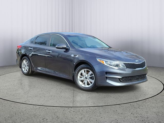 Gray (Platinum Graphite) 2017 Kia Optima LX Sedan Front-Wheel Drive 6-Speed Automatic