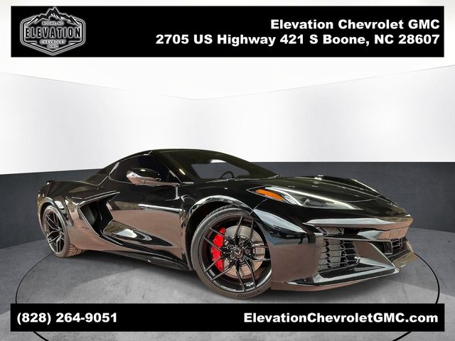 Black 2025 Chevrolet Corvette Z06 2LZ Convertible RWD Convertible Rear-Wheel Drive 8-Speed Dual Clutch