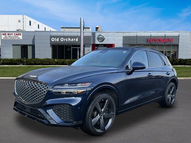 Adriatic Blue 2023 Genesis GV70 2.5T AWD SUV / Crossover All-Wheel Drive 8-Speed Automatic