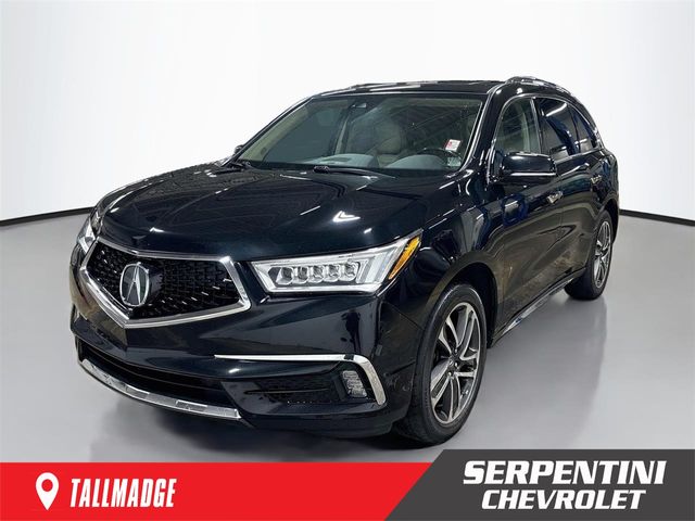 2017 Acura MDX Negro (Crystal Black Pearl) SUV/Crossover  9 velocidades Automática