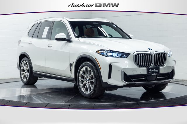 Mineral White Metallic 2025 BMW X5 SUV / Crossover All-Wheel Drive 8-Speed Automatic