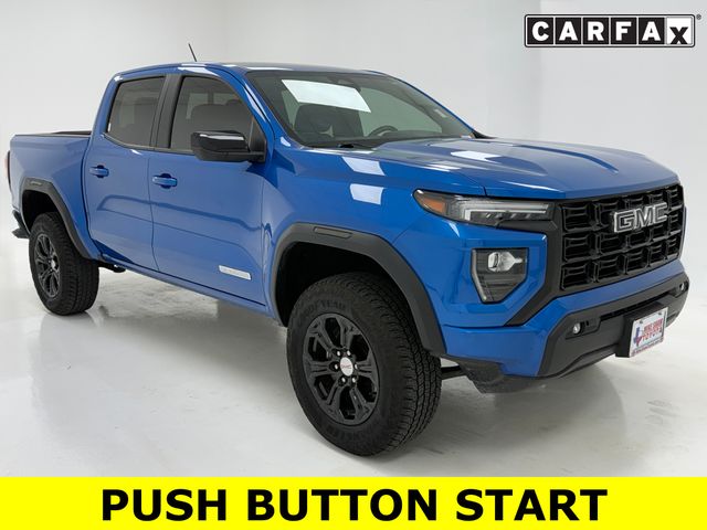Dynamic Blue Metallic 2024 GMC Canyon Elevation Crew Cab RWD Pickup Truck 4X2 8-Speed Automatic