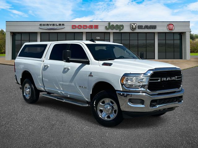 Bright White Clearcoat 2019 RAM 2500 Big Horn Crew Cab 4WD Pickup Truck Four-Wheel Drive 6-Speed Automatic
