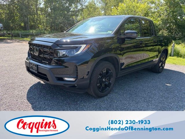 Crystal Black Pearl 2024 Honda Ridgeline Pickup Truck All-Wheel Drive 9-Speed Automatic