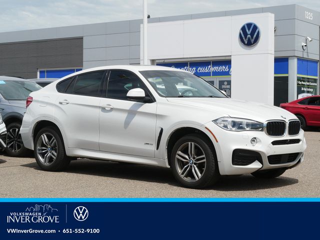 Mineral White Metallic 2017 BMW X6 xDrive35i AWD SUV / Crossover All-Wheel Drive 8-Speed Automatic