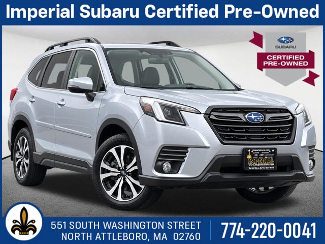 Ice Silver Metallic 2023 Subaru Forester SUV / Crossover All-Wheel Drive Continuously Variable Transmission