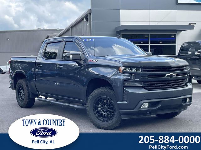 Shadow Gray Metallic 2020 Chevrolet Silverado 1500 Pickup Truck Four-Wheel Drive 8-Speed Automatic