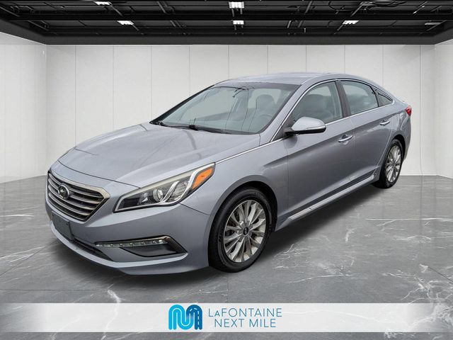 Gray Metallic 2015 Hyundai Sonata Limited FWD Sedan Front-Wheel Drive 6-Speed Automatic