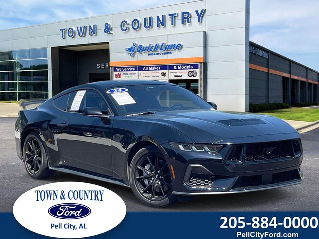 Shadow Black 2024 Ford Mustang GT Premium Fastback RWD Coupe Rear-Wheel Drive 6-Speed Manual