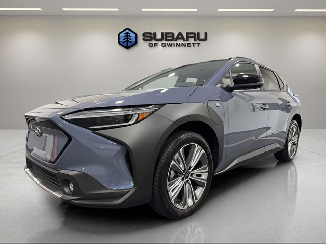 Harbor Mist Gray Pearl 2024 Subaru Solterra Limited AWD SUV / Crossover All-Wheel Drive 1-Speed Automatic