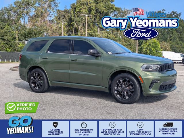 Green Clearcoat 2021 Dodge Durango SUV / Crossover Rear-Wheel Drive 8-Speed Automatic