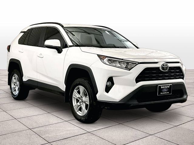 2020 Toyota RAV4 XLE White at John Sisson Motors