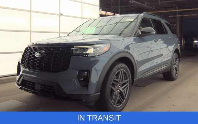 Vapor Blue 2025 Ford Explorer ST-Line AWD SUV / Crossover All-Wheel Drive Automatic