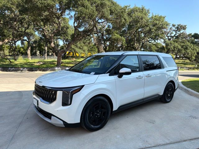 Snow White Pearl 2025 Kia Carnival Minivan Front-Wheel Drive 8-Speed Automatic