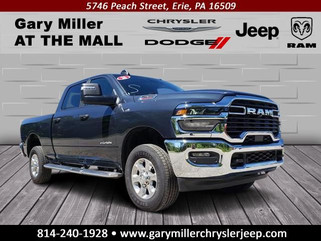 Blue Metallic 2026 RAM 2500 Big Horn Crew Cab 4WD Pickup Truck Four-Wheel Drive 8-Speed Automatic
