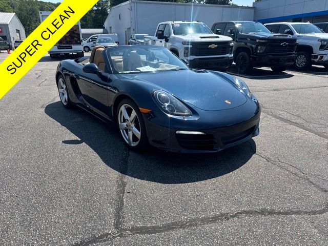 Dark Blue Metallic 2015 Porsche Boxster Convertible Rear-Wheel Drive 7-Speed Automatic