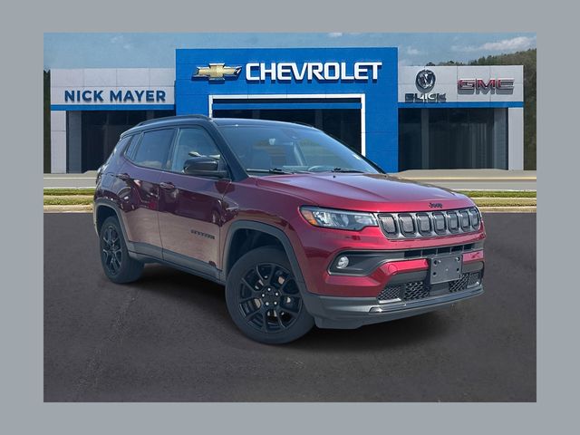 Velvet Red Pearlcoat 2022 Jeep Compass SUV / Crossover Four-Wheel Drive 9-Speed Automatic