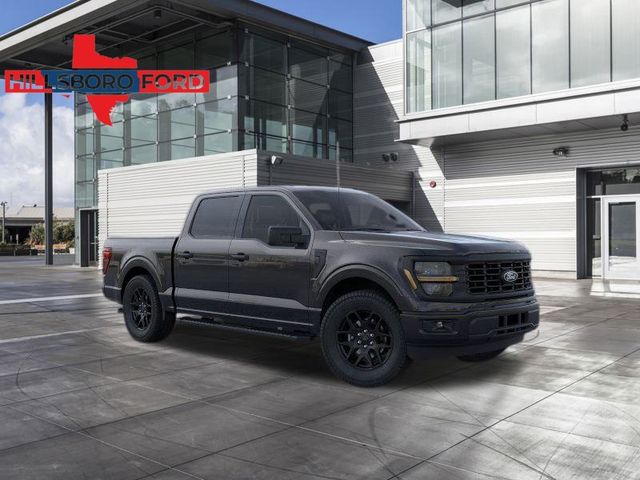 2024 Agate Black Metallic Ford F-150 STX RWD Truck