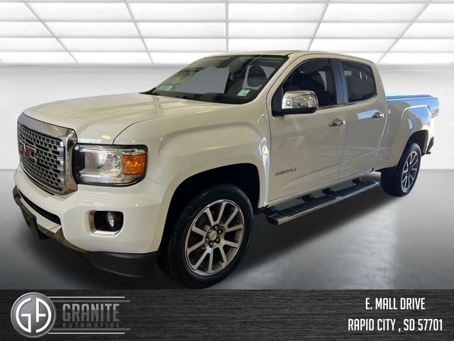 White 2020 GMC Canyon Pickup Truck Four-Wheel Drive 8-Speed Automatic