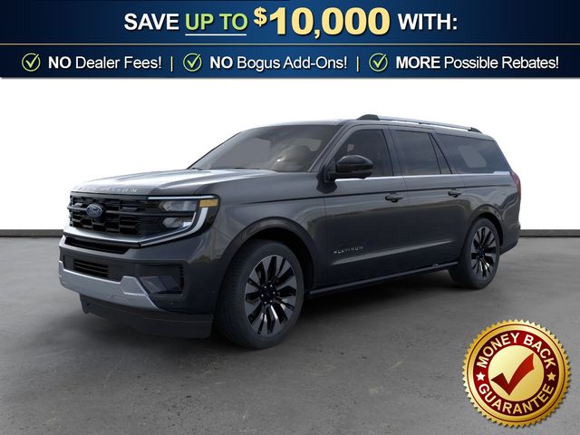 Dark Matter Gray Metallic 2026 Ford Expedition MAX Platinum 4WD SUV / Crossover Four-Wheel Drive Automatic