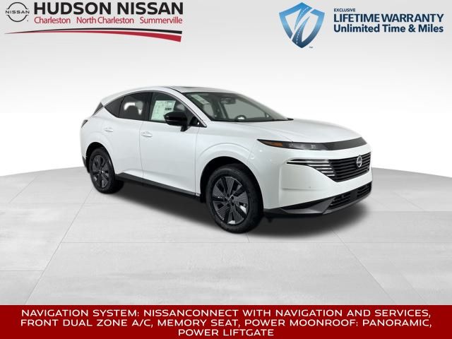 2025 Everest White Pearl Tricoat Nissan Murano SL AWD SUV