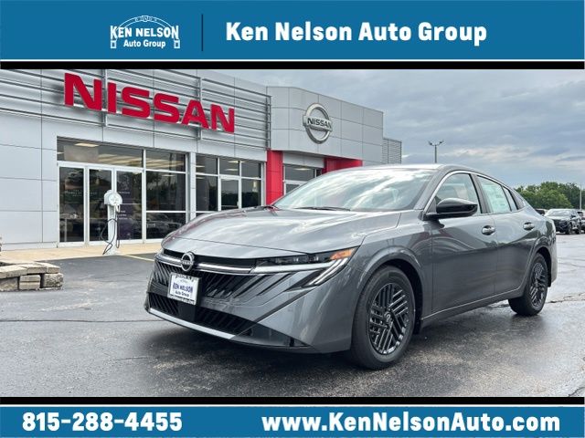 Gray (Gun Metallic) 2026 Nissan Sentra Sedan Front-Wheel Drive Continuously Variable Transmission