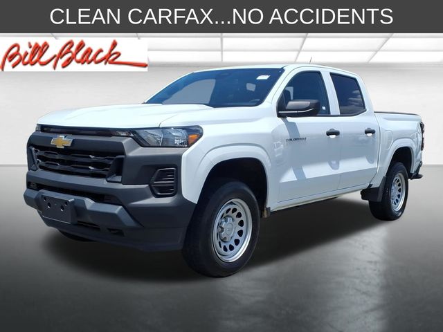 Summit White 2023 Chevrolet Colorado Pickup Truck Four-Wheel Drive 8-Speed Automatic
