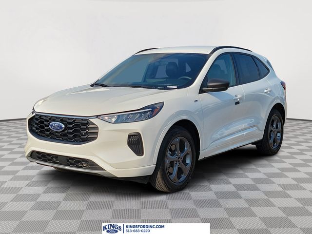 White Metallic 2024 Ford Escape SUV / Crossover All-Wheel Drive 8-Speed Automatic