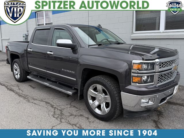 Gray (TUNGSTEN METALLIC) 2015 Chevrolet Silverado 1500 Pickup Truck Four-Wheel Drive