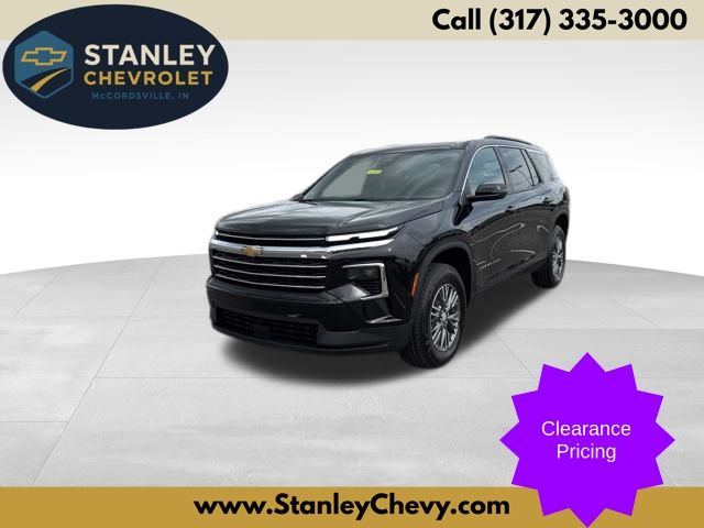 Black Metallic 2026 Chevrolet Traverse SUV / Crossover Front-Wheel Drive 8-Speed Automatic