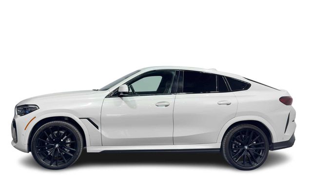Mineral White Metallic 2023 BMW X6 xDrive40i AWD SUV / Crossover All-Wheel Drive 8-Speed Automatic