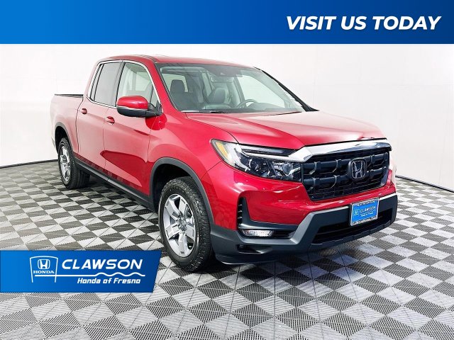 Radiant Red Metallic II 2026 Honda Ridgeline Pickup Truck All-Wheel Drive 9-Speed Automatic