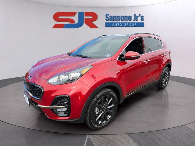 Hyper Red 2020 Kia Sportage SUV / Crossover All-Wheel Drive 6-Speed Automatic Overdrive
