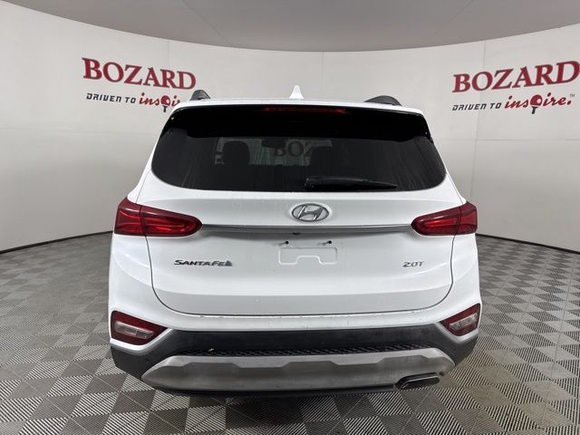 2019 Quartz White Hyundai Santa Fe Limited FWD SUV