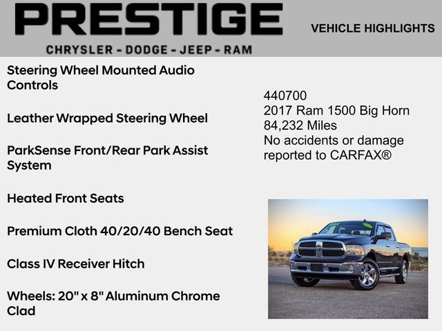 2017 Ram 1500 Big Horn 8