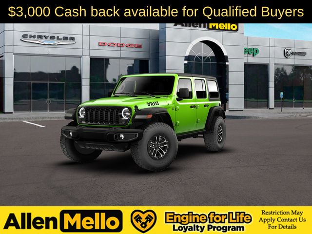 Mojito Clearcoat 2026 Jeep Wrangler SUV / Crossover Four-Wheel Drive 8-Speed Automatic