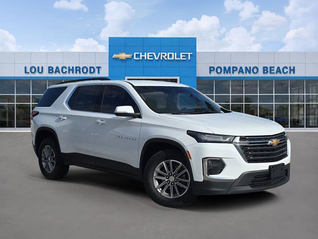 Summit White 2023 Chevrolet Traverse LT Leather FWD SUV / Crossover Front-Wheel Drive 9-Speed Automatic