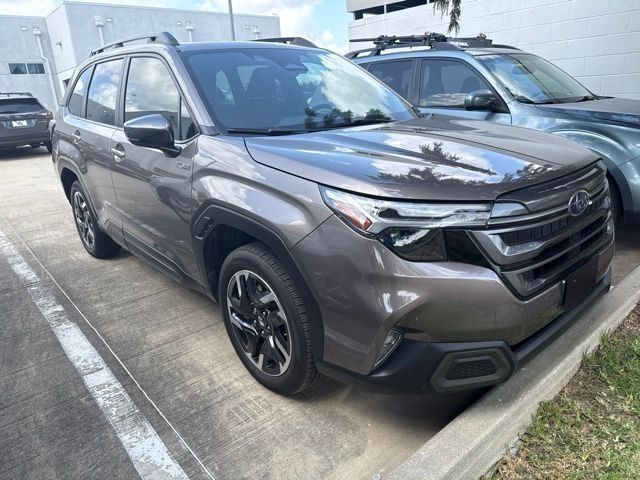 Brilliant Bronze Metallic 2025 Subaru Forester Hybrid SUV / Crossover All-Wheel Drive Continuously Variable Transmission