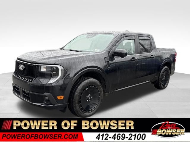 Shadow Black 2025 Ford Maverick Lobo SuperCrew AWD Pickup Truck All-Wheel Drive 7-Speed Automatic