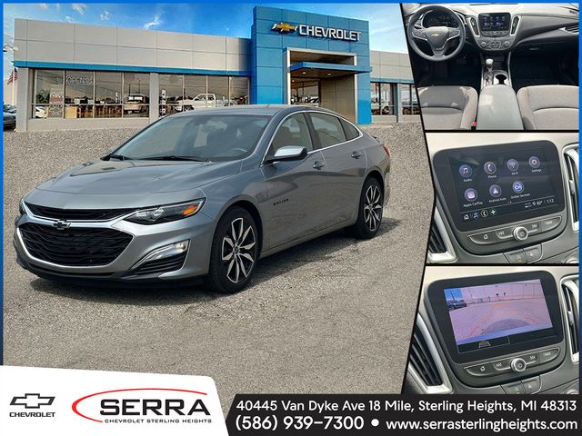 Sterling Gray Metallic 2024 Chevrolet Malibu Sedan Front-Wheel Drive Continuously Variable Transmission