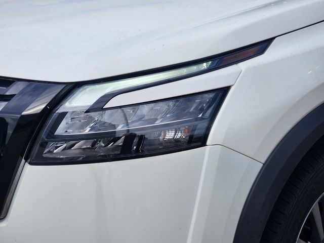 2025 Nissan Pathfinder SV White at Classic Elite Chevrolet Sugar Land